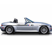 Pair BMW Z3 M stripes Side Doors Vinyl Decal Sticker
 2