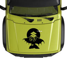 Suzuki JIMNY Hood Dragon on Sun Logo decal sticker graphics
 2