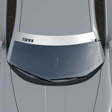 911 Logo Windscreen with Background Stripes Kit Decal Sticker 3 For Porsche 911 3