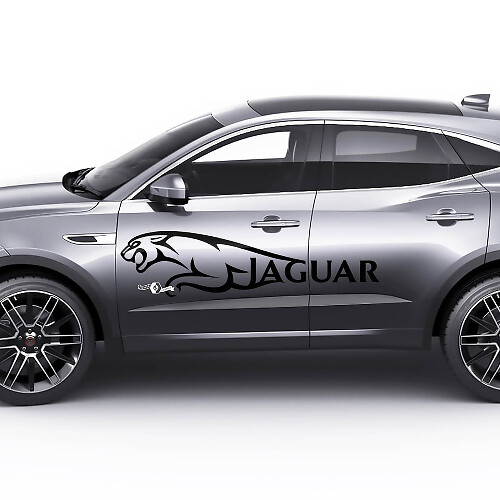 Jaguar E-Pace Side Logo Jaguar Doors Graphics decal Logo sticker
