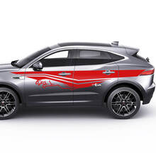 Jaguar Side Doors Graphics decal Logo sticker
 3