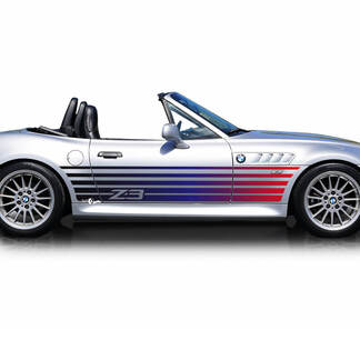 Strobe Stripes BMW Z3 Side Doors Stripes Vinyl Decal Sticker
 1