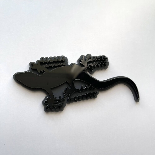 Gecko 3D Badge Fender Badges Emblem