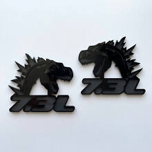 Godzilla 7.3L MEGAZILLA Performance 7.3L 3D Badge Wing Badges Emblem 4