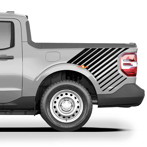 Musclecar truck Maverick Bed Side Graphics Decals Stickers
