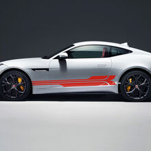 Jaguar F-Type R Side Stripes Racing Graphics Doors decal Logo sticker
 3