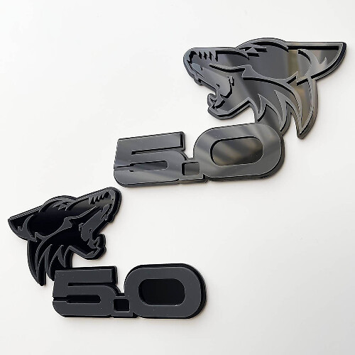 COYOTE 5.0 Wing Badges Emblem 3D Badge