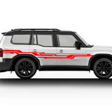 2024 Toyota Land Cruiser Prado Side Stickers Decals Vinyl Stripe Graphic Stickers Decals Kit 2
 2