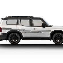 Abstract Side Doors Stripe Decal Kit for 2024 Toyota Land Cruiser Prado_3
