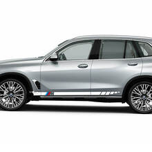 Accents M Logo Stripes for BMW G05 Side Doors Vinyl Decal Sticker
 3