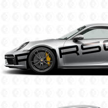 Porsche 911 GT3RS Huge Side Logo Decal Sticker
 2