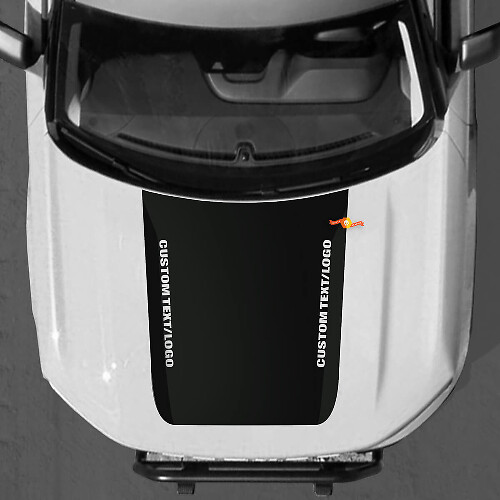 New Ford Bronco 2021 2022 Logo Hood Vinyl Decal Kit Sticker Graphic
