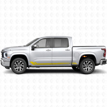 Honeycomb Door & Rocker Panel Vinyl Stripes for Chevrolet Silverado 1500 Next Generation 2027_3