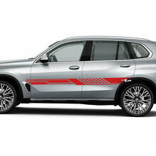Side Stripes for BMW G05 Side Doors Vinyl Decal Sticker
 2