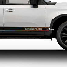 Toyota Land Cruiser Prado Vintage Style Stripes Stickers Decals Vinyl Graphic Stickers Decals Kit
 2
