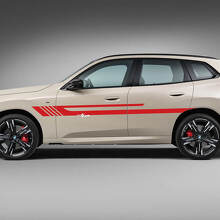 Side Doors Stripes BMW X3 G01 F25 Vinyl Decal Sticker
 2