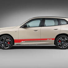 Side Doors Stripes Logo BMW X3 G01 F25 Vinyl Decal Sticker
 2