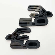 COYOTE 5.0 Wing Badges Emblem 3D Badge 2 5