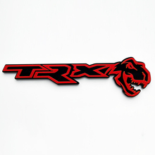 TRX 3D Badge Black vs Red Fender Badge Emblem
 4