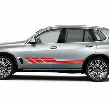 Strobe Side Stripe Sticker Decal Kit for BMW X5 G05 – Custom Vinyl Graphics
 2