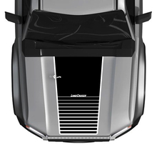 2024 Toyota Land Cruiser Prado Hood Strobe Decals Vinyl Graphic Decals 2 Colors
 2