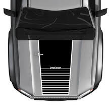 2024 Toyota Land Cruiser Prado Hood Strobe Decals Vinyl Graphic Decals 2 Colors
 2