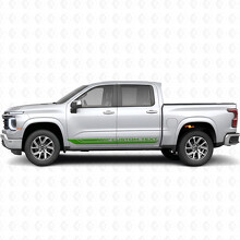 Custom Text Frame Door & Rocker Panel Vinyl Stripes for Chevrolet Silverado 1500 Next Generation 2027_6