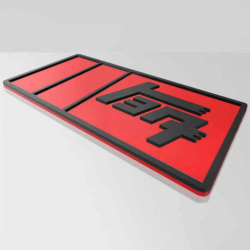 TEQ 3D Fender Badge Emblem for Toyota Vehicles 