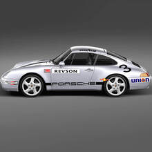 1974 Porsche 911 Racing Sticker Decal Set - Classic Vinyl Graphics for Restoration and Customization 2
 2