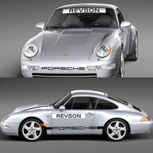 1974 Porsche 911 Racing Sticker Decal Set - Classic Vinyl Graphics for Restoration and Customization 3
 2