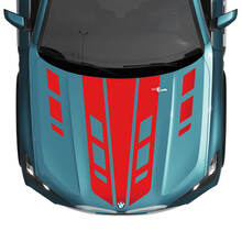 BMW X5 G05 Hood Accent Custom Stripe Decal Stickers 2
 2