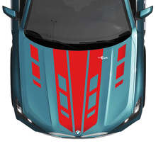BMW X5 G05 Hood Accent Custom Stripe Decal Stickers 2
 2