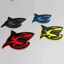 Shark Hellshark 3D Badge Wing Badges Emblem 2 2