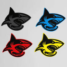 Shark Hellshark 3D Badge Fender Badges Emblem
 3