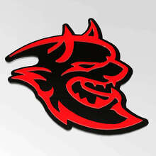 Dodge Demon 3D Badge Wing Badges Emblem 3 2