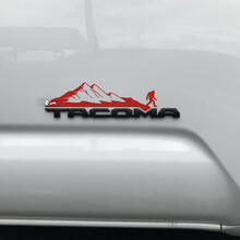 Toyota Tacoma Mountain Yeti Sasquatch Bigfoot Decal Sticker Over Badge
 2