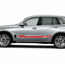 Dynamic Racing Side Stripe Decal Sticker Kit for BMW X5 G05 - Custom Vinyl Graphics
 2