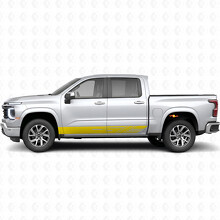 Diagonal Slot Door & Rocker Panel Vinyl Stripes for Chevrolet Silverado 1500 Next Generation 2027_3