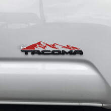 Mountains Over Badge Decal Sticker For Toyota Tacoma 2