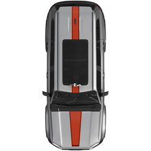 Toyota Land Cruiser Prado Hood and Roof Stripes Rally Decals Sticker - Vinyl Graphic Kit 2
 2