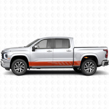 Staggered Slot Door & Rocker Panel Vinyl Stripes for Chevrolet Silverado 1500 Next Generation 2027_4