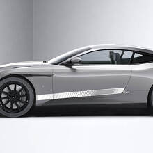 Side Aston Martin DB11 Honeycomb Side Doors Vinyl Decals Stickers 2
 2