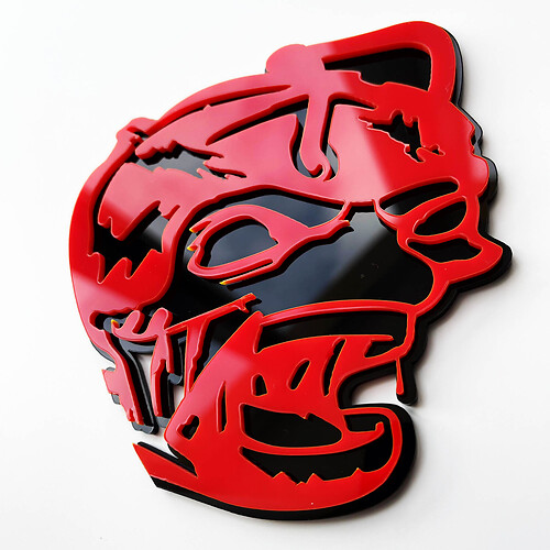 Zombie Bee Super Bee 3D Badge - Custom Fender Emblem for Cars, Trucks, and SUVs
 1