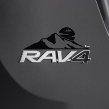 Mountains Beer Decal Sticker Over Rear Toyota Rav4 Badge
 3