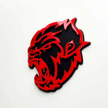 Angry Yeti Sasquatch Bigfoot 3D Wing Badges Emblem 2