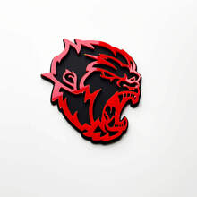 Angry Yeti Sasquatch Bigfoot 3D Wing Badges Emblem 3