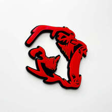 Gorilla Angry 3D Badge Wing Mirror Badges Emblem 2