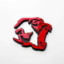 Angry Gorilla 3D Fender Badge Emblem_3
