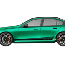 Side BMW Racing Decal Kit for BMW 5 Series G60 M5 G90 - SupDec Graphix Vinyl Stickers
 3