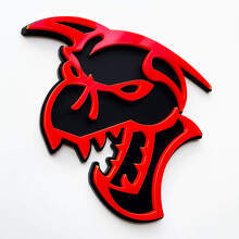 Demon 3D Badge Wing Badge Emblem 3